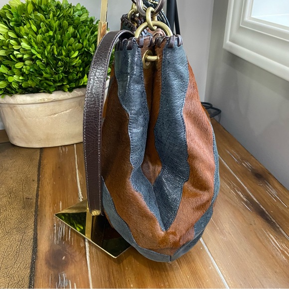 Coach RARE Limited Edition Hampton Calfhair Hair-calf XL Hobo - Picture 12 of 17